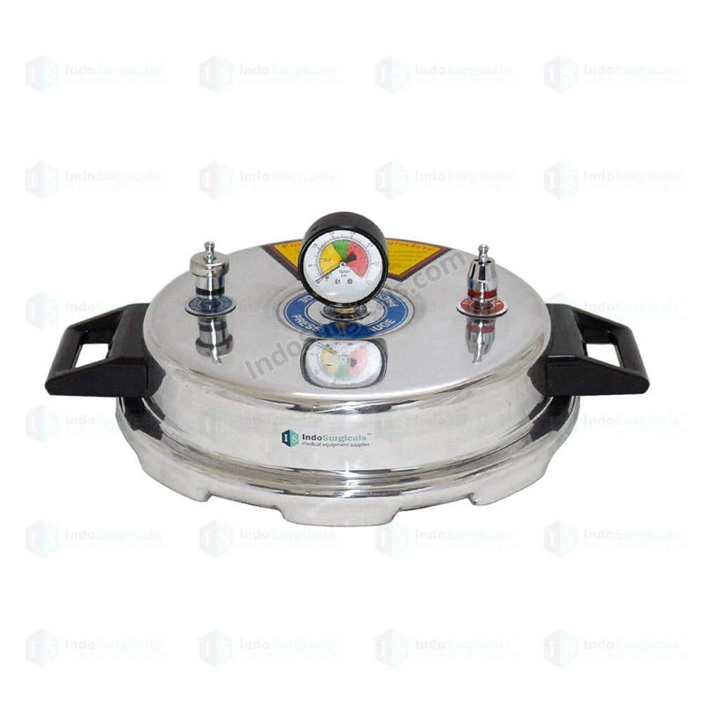 Autoclave (29 litres) Non-Electric, Pressure Cooker Type, Mirror Finish Additional View