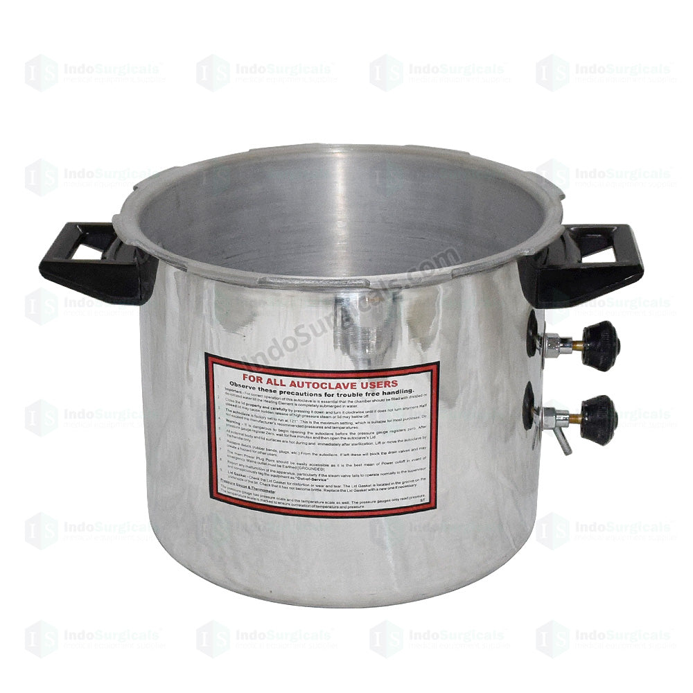 Autoclave (29 litres) Non-Electric, Pressure Cooker Type, Mirror Finish Additional View