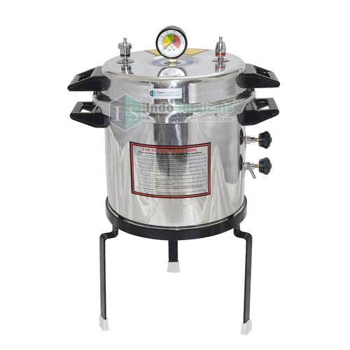 Autoclave (29 litres) Non-Electric, Pressure Cooker Type, Mirror Finish