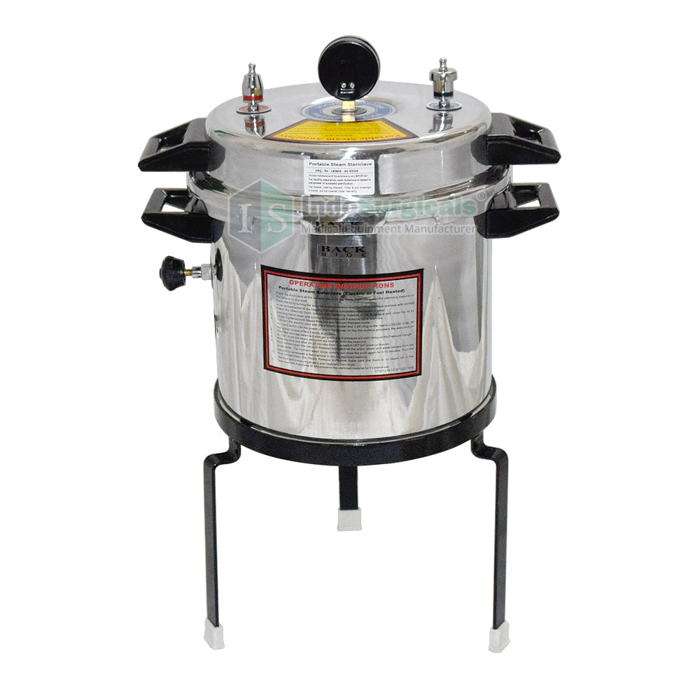 Autoclave (21 litres) Non-Electric, Pressure Cooker Type, Mirror Finish Additional View
