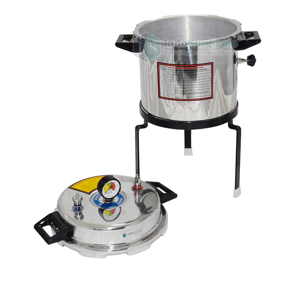 Autoclave (21 litres) Non-Electric, Pressure Cooker Type, Mirror Finish Additional View