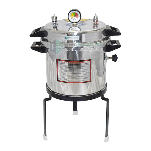 Autoclave (24 litres) Non-Electric, Pressure Cooker Type, Mirror Finish