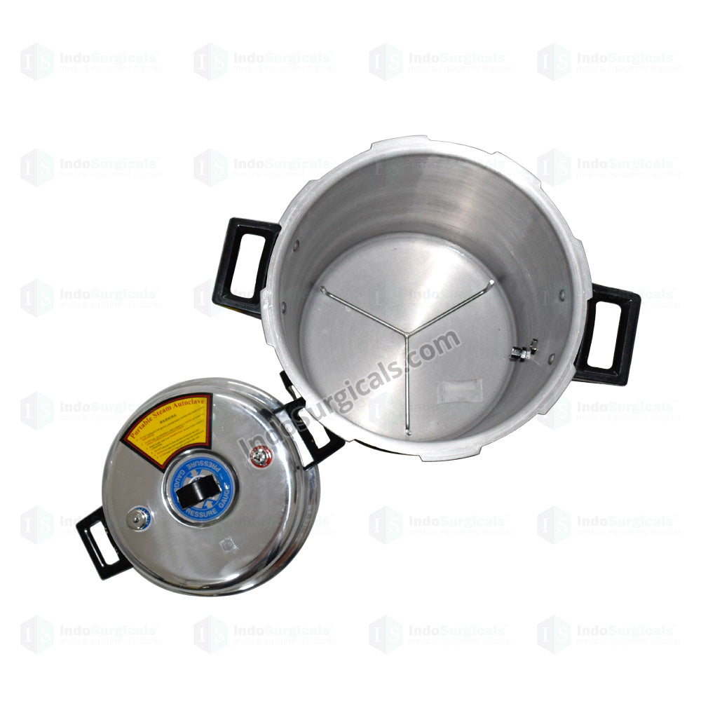 Autoclave (39 litres) Non-Electric, Pressure Cooker Type, Mirror Finish Additional View