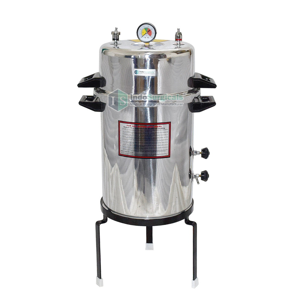 Autoclave (39 litres) Non-Electric, Pressure Cooker Type, Mirror Finish