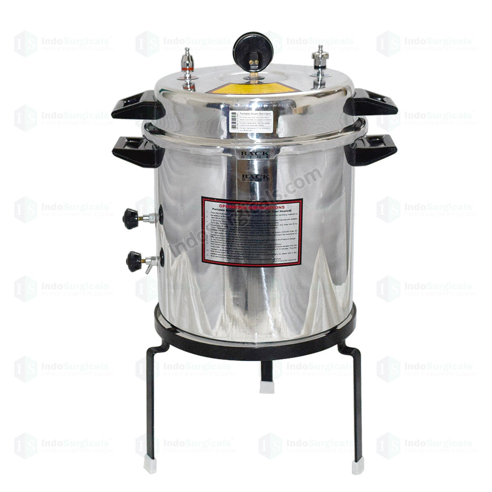 Autoclave (40 litres) Non-Electric, Pressure Cooker Type, Mirror Finish Additional View