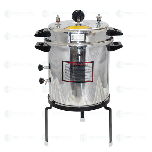 Autoclave (40 litres) Non-Electric, Pressure Cooker Type, Mirror Finish Additional View