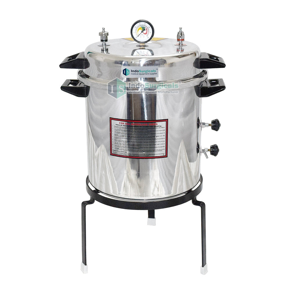 Autoclave (40 litres) Non-Electric, Pressure Cooker Type, Mirror Finish