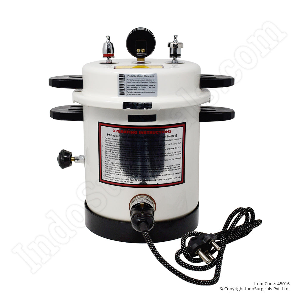 Autoclave (13 litres) Electric, Pressure Cooker Type, Epoxy Finish Additional View