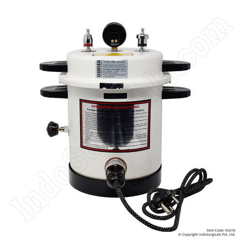 Autoclave (13 litres) Electric, Pressure Cooker Type, Epoxy Finish Additional View