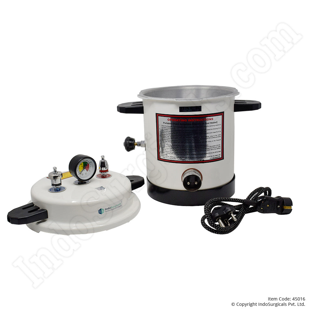 Autoclave (13 litres) Electric, Pressure Cooker Type, Epoxy Finish Additional View