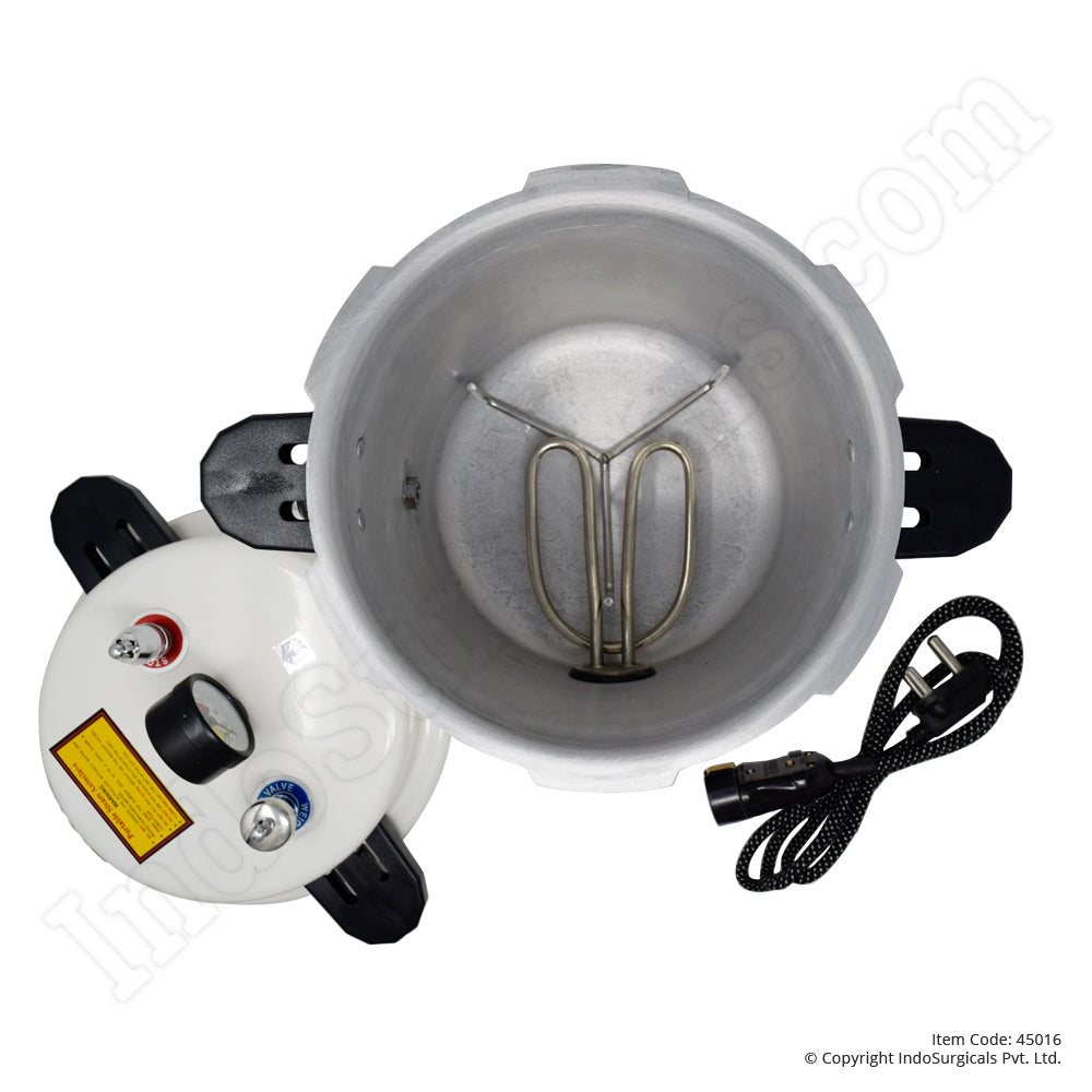Autoclave (13 litres) Electric, Pressure Cooker Type, Epoxy Finish Additional View