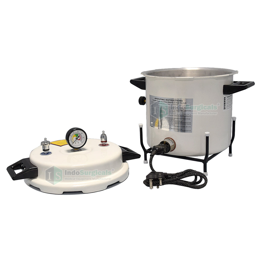 Autoclave (21 litres) Electric, Pressure Cooker Type, Epoxy Finish Additional View