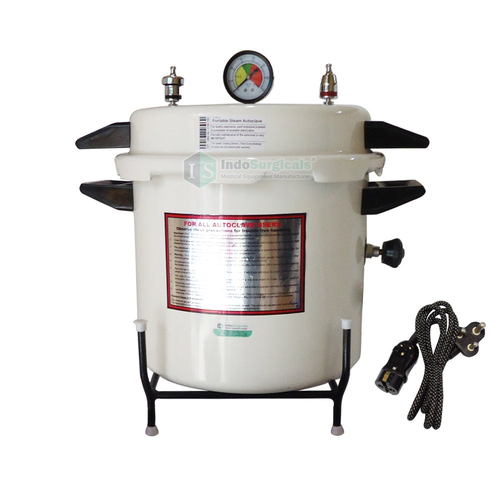 Autoclave (21 litres) Electric, Pressure Cooker Type, Epoxy Finish