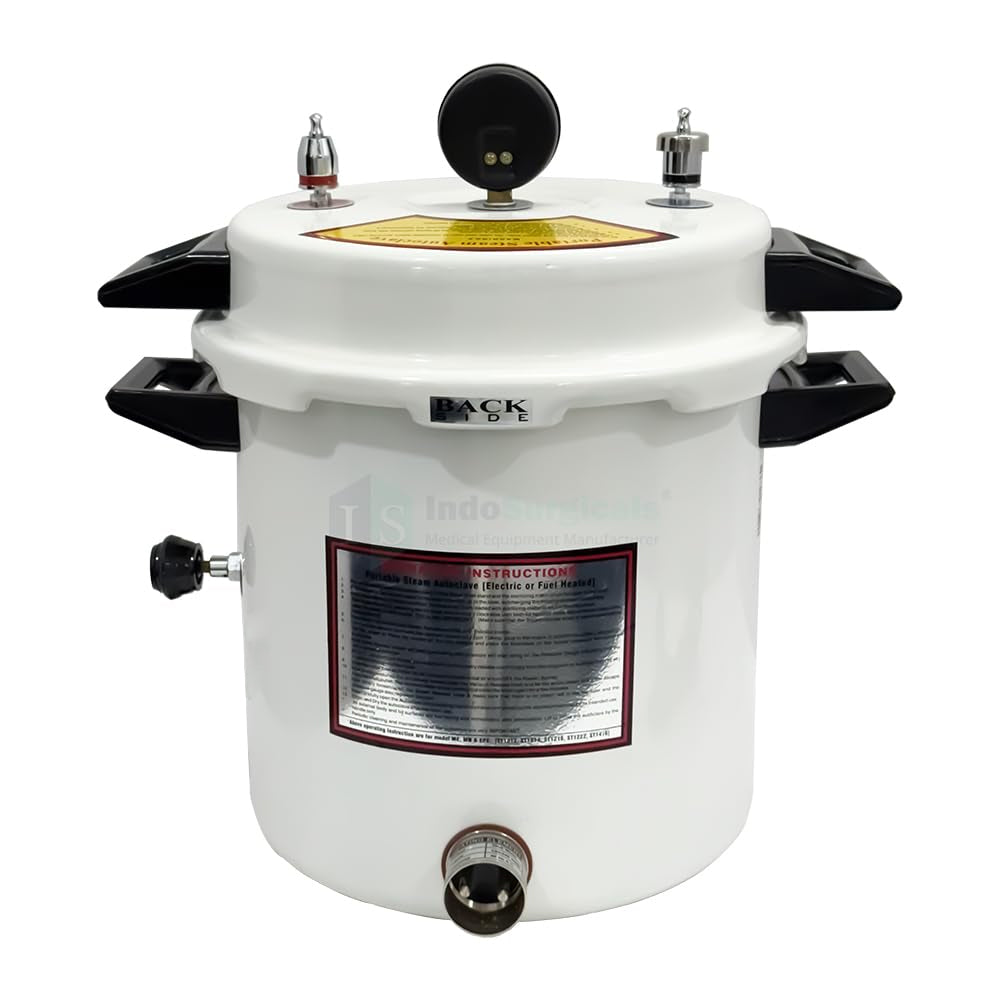 Autoclave (24 litres) Electric, Pressure Cooker Type, Epoxy Finish Additional View