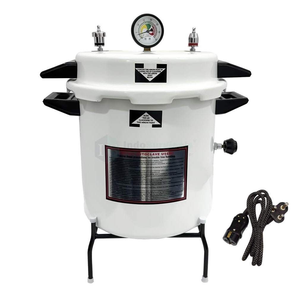 Autoclave (24 litres) Electric, Pressure Cooker Type, Epoxy Finish