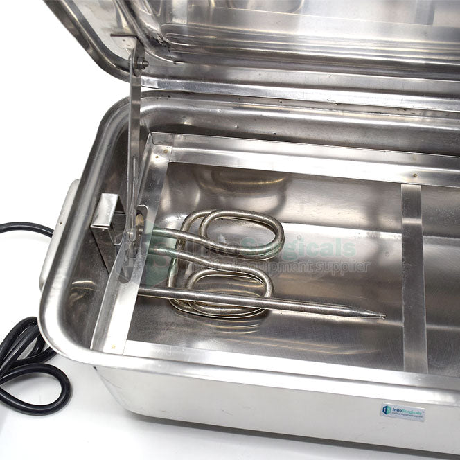 Instrument Sterilizer Electric SS 304 Grade (Size 12" x 6" x 5") Additional View