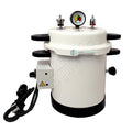 Dental Autoclave with Timer Pressure Cooker Type, Epoxy Finish, Electric, 13 litre
