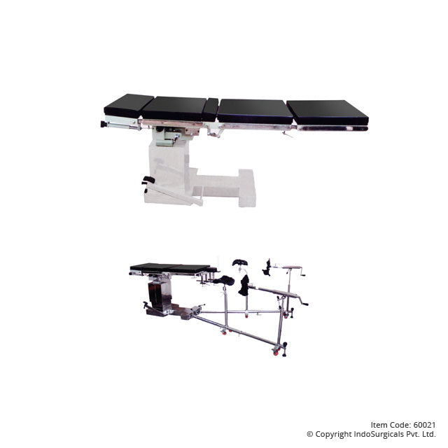 O.T. Table Hydraulic C-Arm Compatible with Ortho Attachment