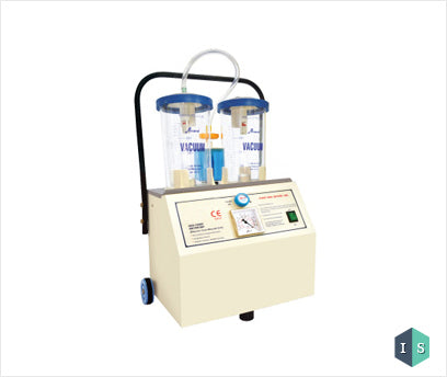 Suction Unit - Dual Power - (45 Ltrs./min) (Electric cum Manual)