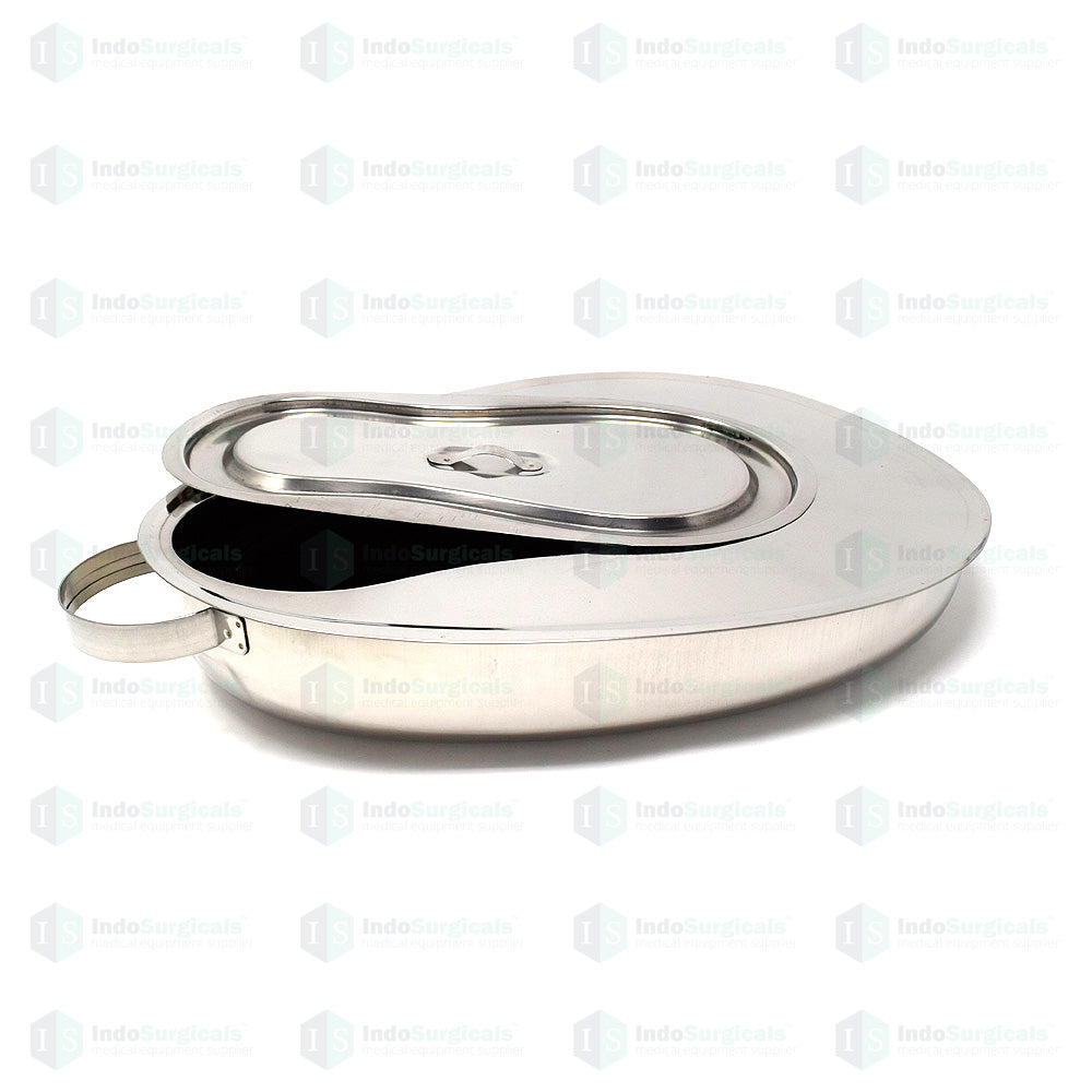 Bed Pan with Lid, Female (Perfection type), Jointed Additional View
