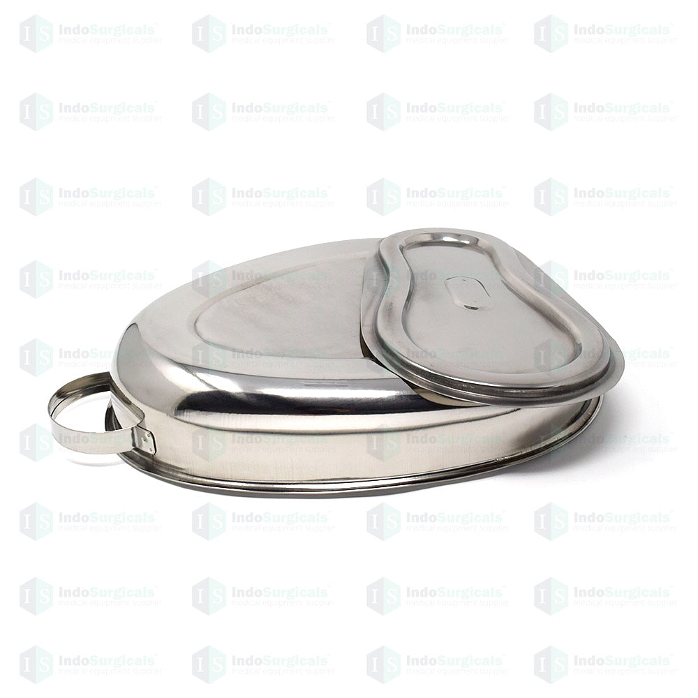Bed Pan with Lid, Female (Perfection type), Jointed Additional View