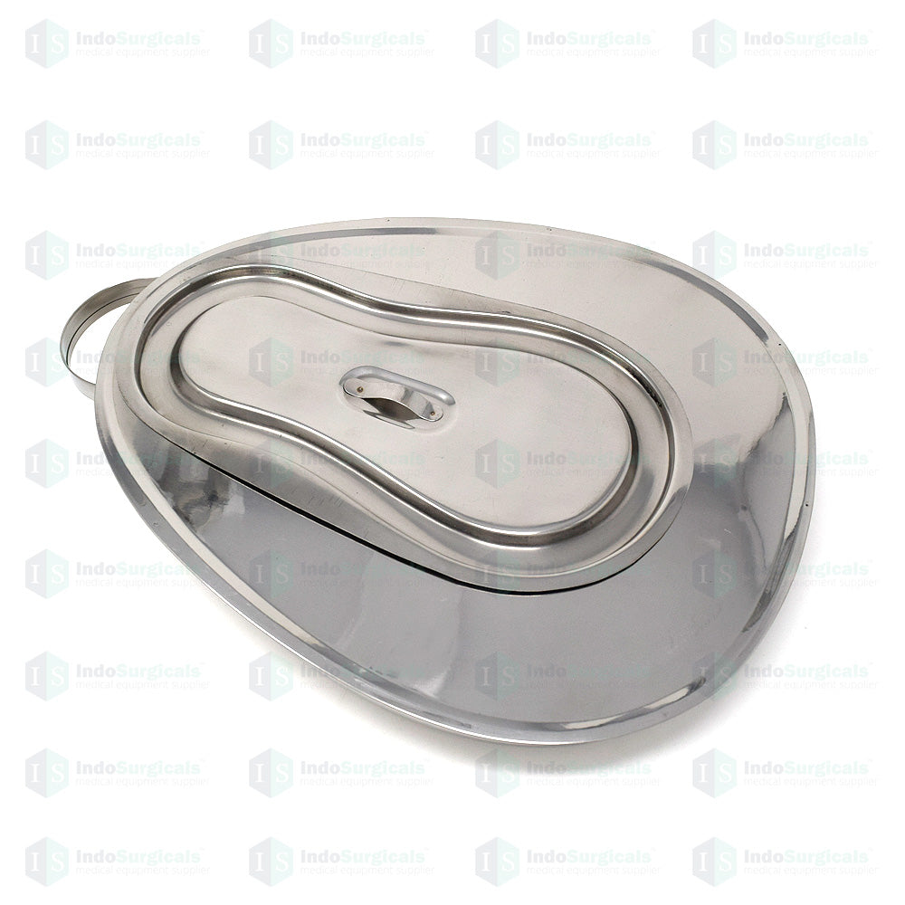 Bed Pan with Lid, Female (Perfection type), Jointed Additional View