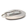 Bed Pan with Lid, Female (Perfection type), Jointed