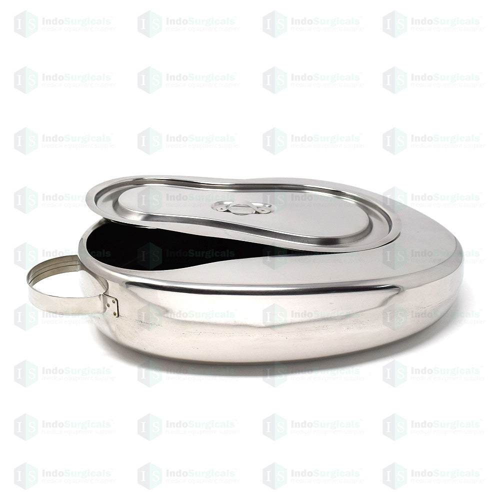 Bed Pan with Lid Unisex Adult (Perfection type), Seamless Additional View
