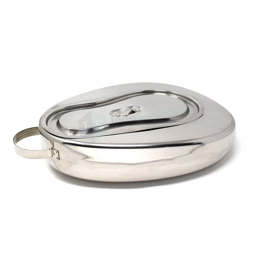 Bed Pan with Lid Unisex Adult (Perfection type), Seamless
