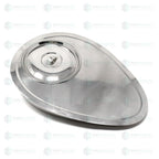 Bed Pan with Lid - Stainless Steel Additional View