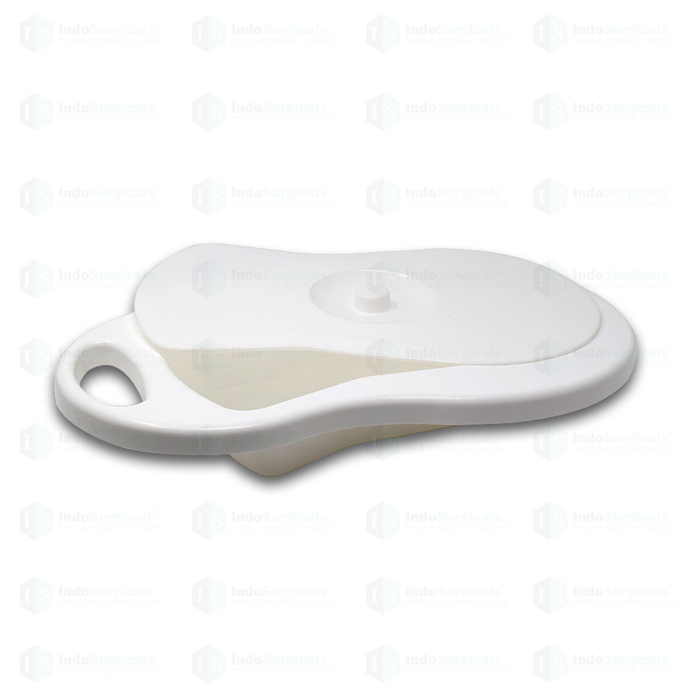 Bedpan for adult, Polypropylene, Sleek Additional View