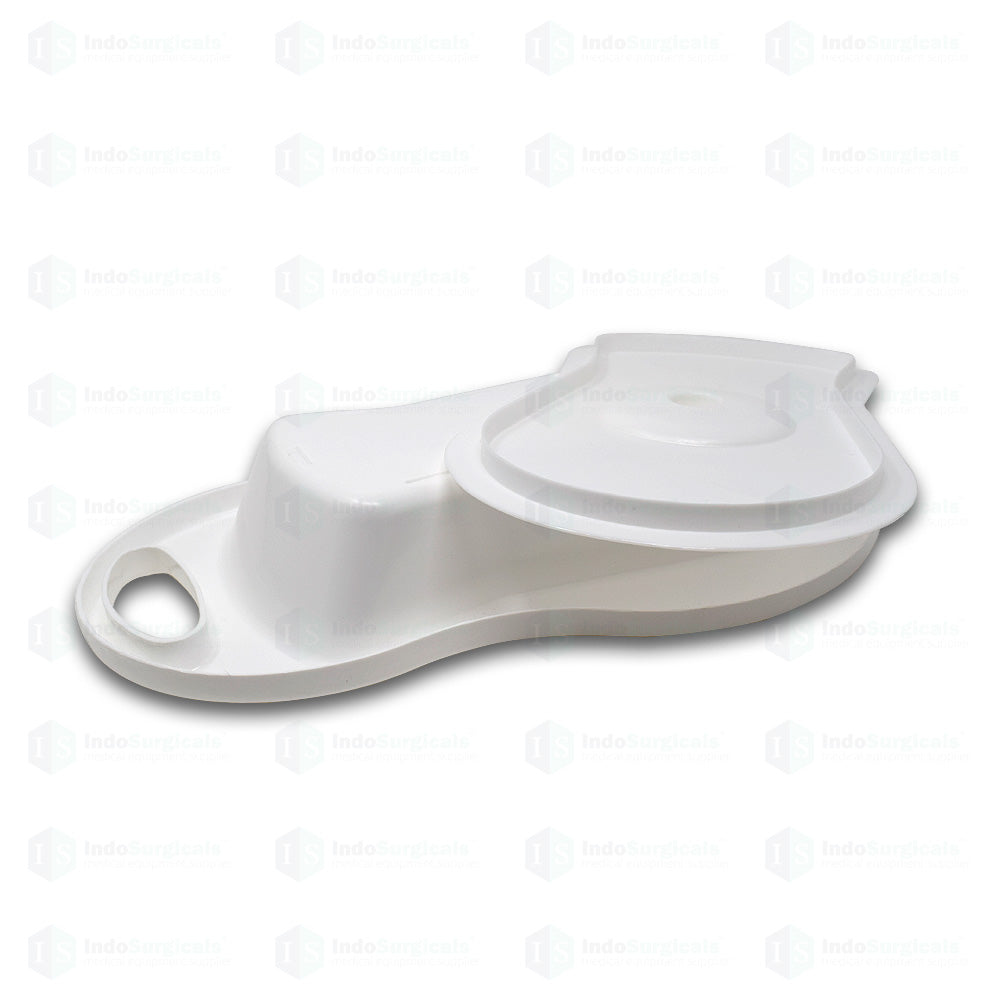 Bedpan for adult, Polypropylene, Sleek Additional View
