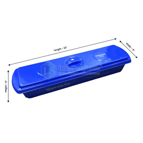 Cidex Tray with Lid Plastic (ABS) Additional View