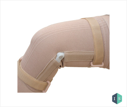 Tubular Knee Support With Hinges