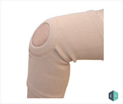 Tubular Knee Support with Center Hole