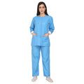 Female Scrub Jacket Set (Snap Closure) Full Sleeve with Knit Cuffs