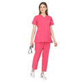 Premium Women's Scrub Suit (Faux Wrap Neck)