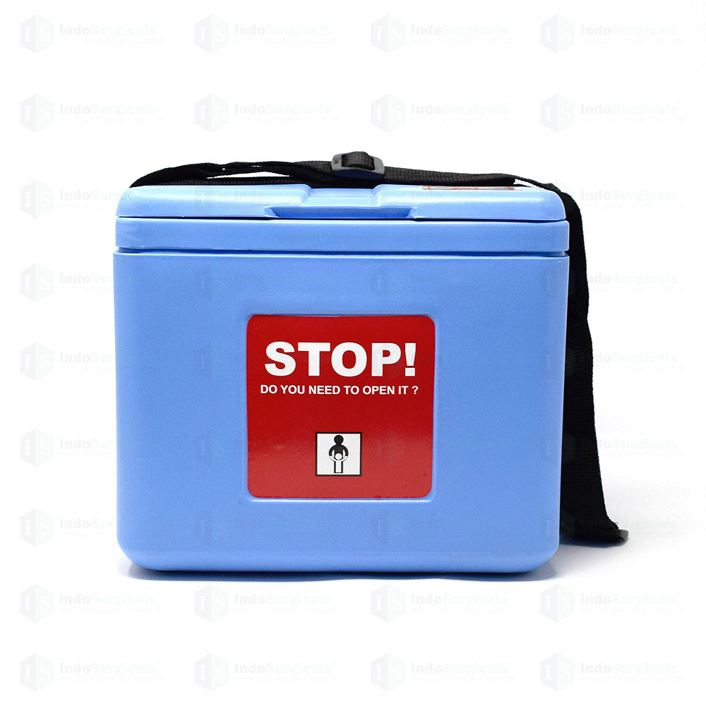 Small Vaccine Carrier Box with 2 Ice packs (0.80 Litres) Additional View