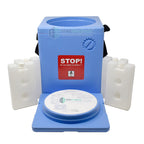 Large Vaccine Carrier Box with 4 Ice packs (1.35 Litres)