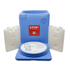 Large Vaccine Carrier Box with 4 Ice packs (2.46 Litres)