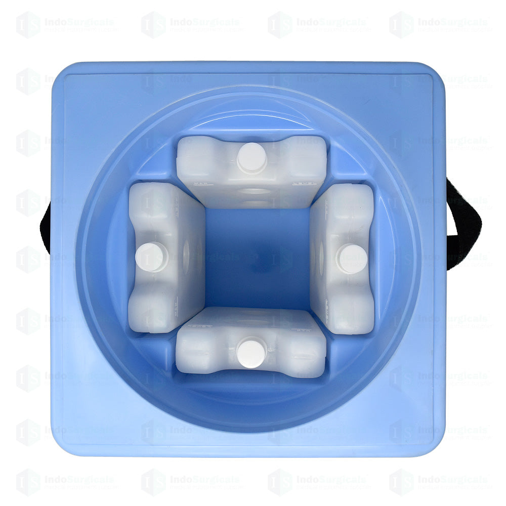 Large Vaccine Carrier Box with 4 Ice packs (2.46 Litres) Additional View
