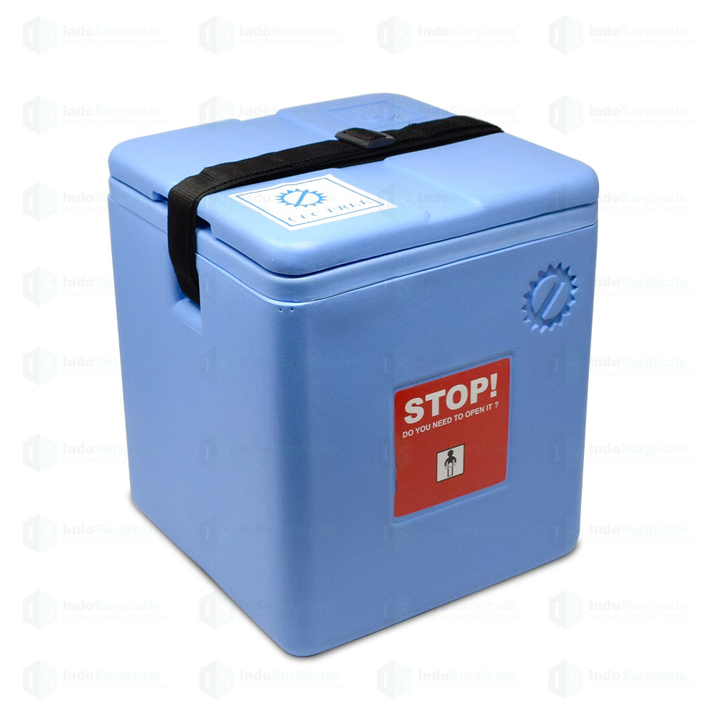 Large Vaccine Carrier Box with 4 Ice packs (2.46 Litres) Additional View