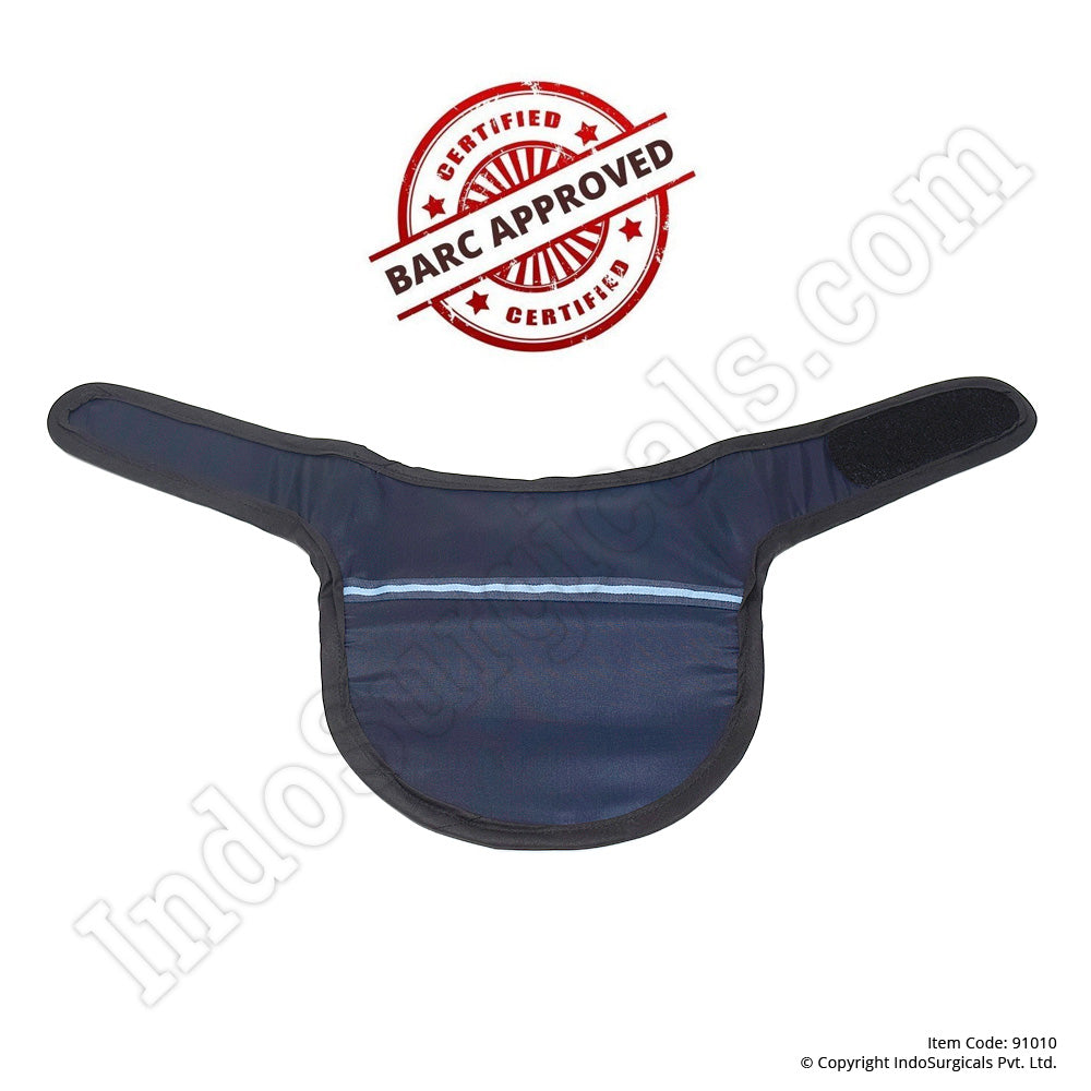 Lead Apron (Strap Type) 0.35mm with Thyroid Collar 0.50mm (BARC Approved) Additional View