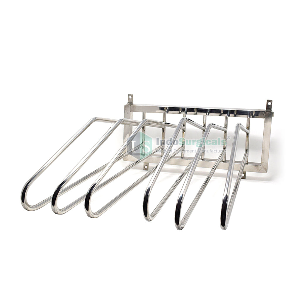 Wall Mounted Lead Apron Rack (SS 304 Grade) for Lead Aprons