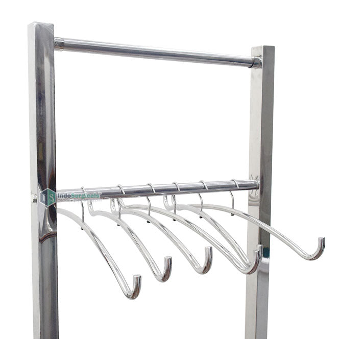 Lead Apron Storage Rack/Trolley (SS 304 Grade) Additional View