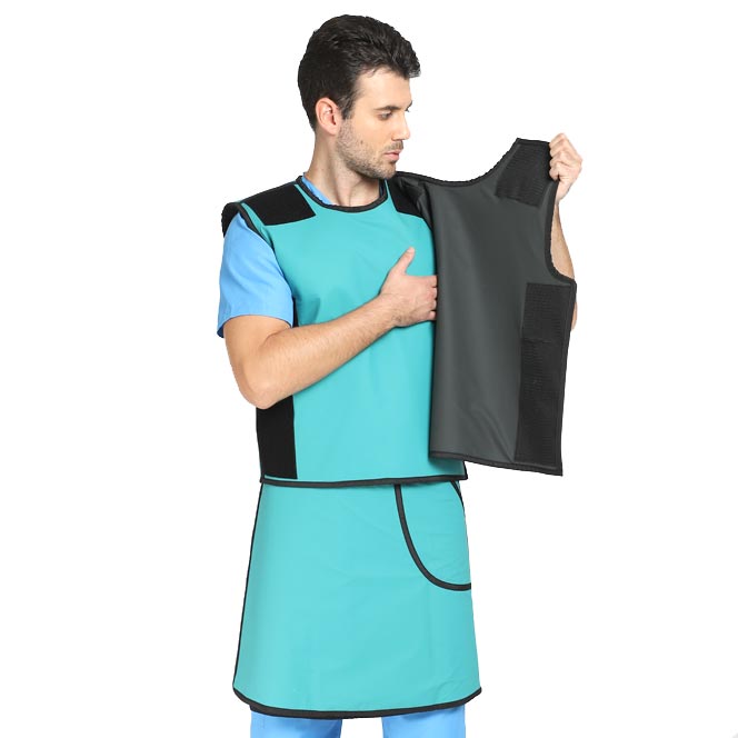 StPb® Full Protection - Full Over Lap (Wrap Around Lead Vest & Skirt) Additional View