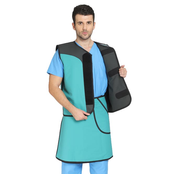 StPb® Full Protection - Partial Over Lap (Wrap Around Lead Vest & Skirt) Additional View