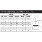 StPb® Full Protection - Partial Over Lap (Wrap Around Lead Vest & Skirt) Additional View