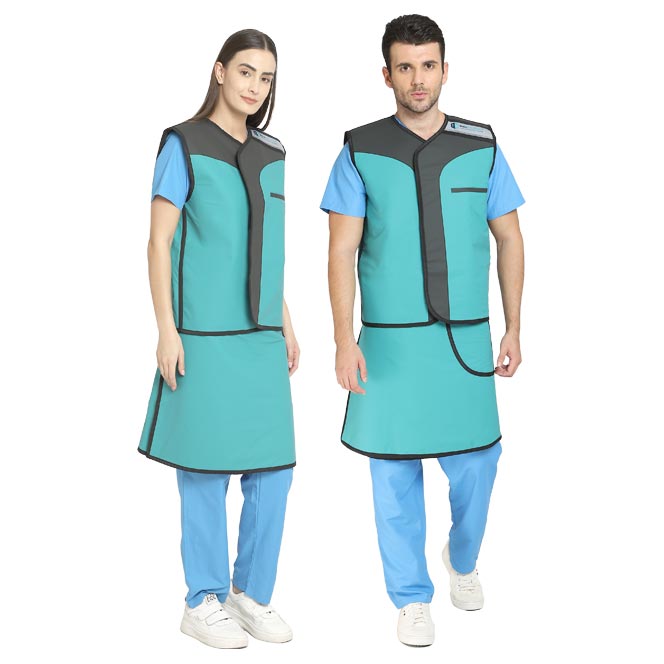 StPb® Full Protection - Partial Over Lap (Wrap Around Lead Vest & Skirt)
