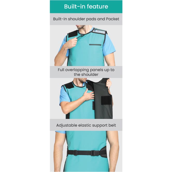 StPb® Full Protection - Full Over Lap (Wrap Around Lead Apron) Additional View